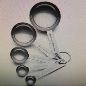 Arbonne Good to be green scoops stainless steel NWT